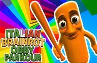 Italian Brainrot Obby Parkour - Game Screenshot