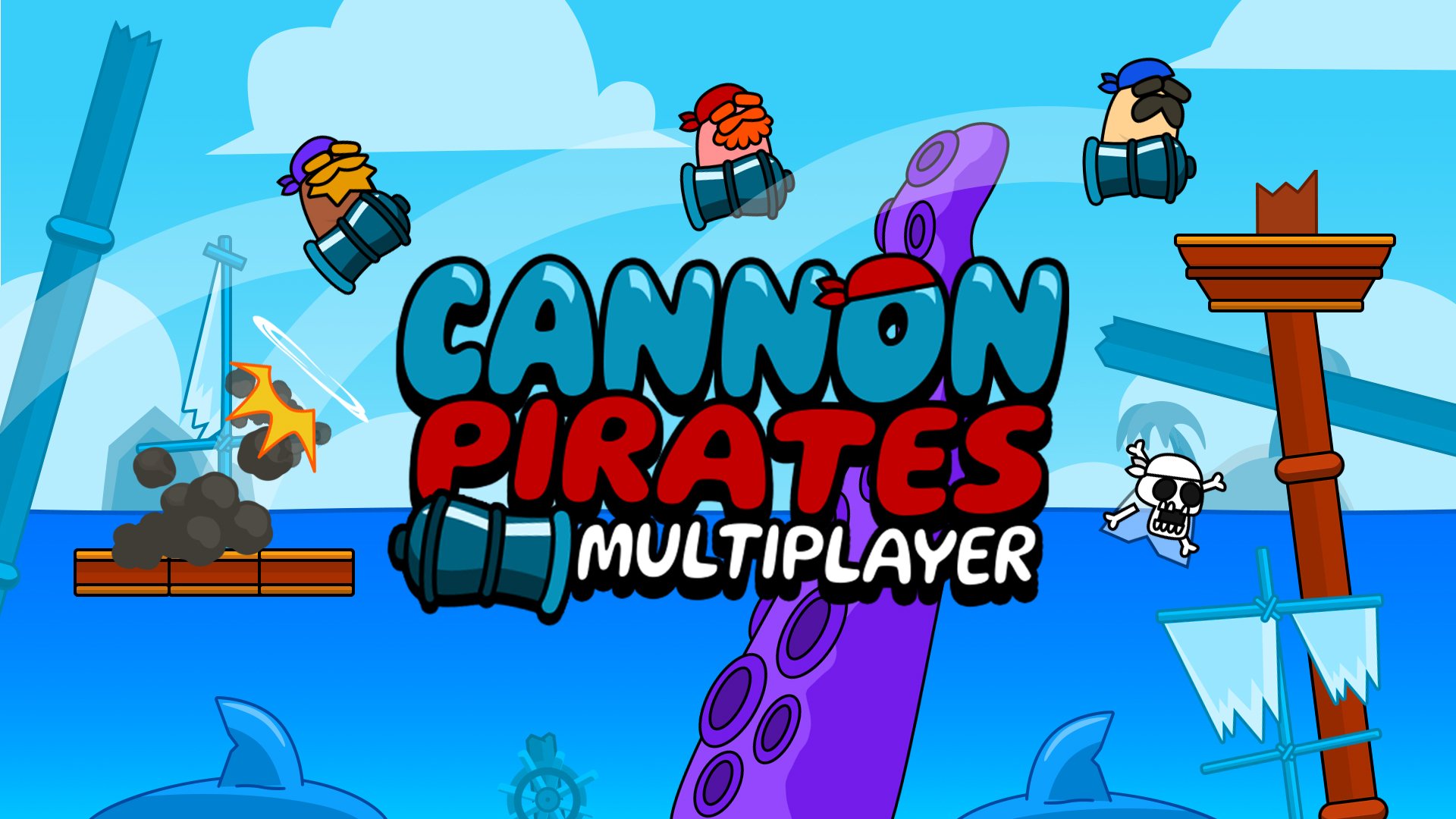 Cannon Pirates Multiplayer - Game Screenshot