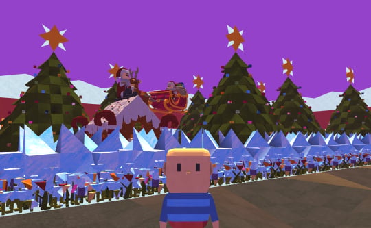 kogama-christmas-parkour - Game Screenshot