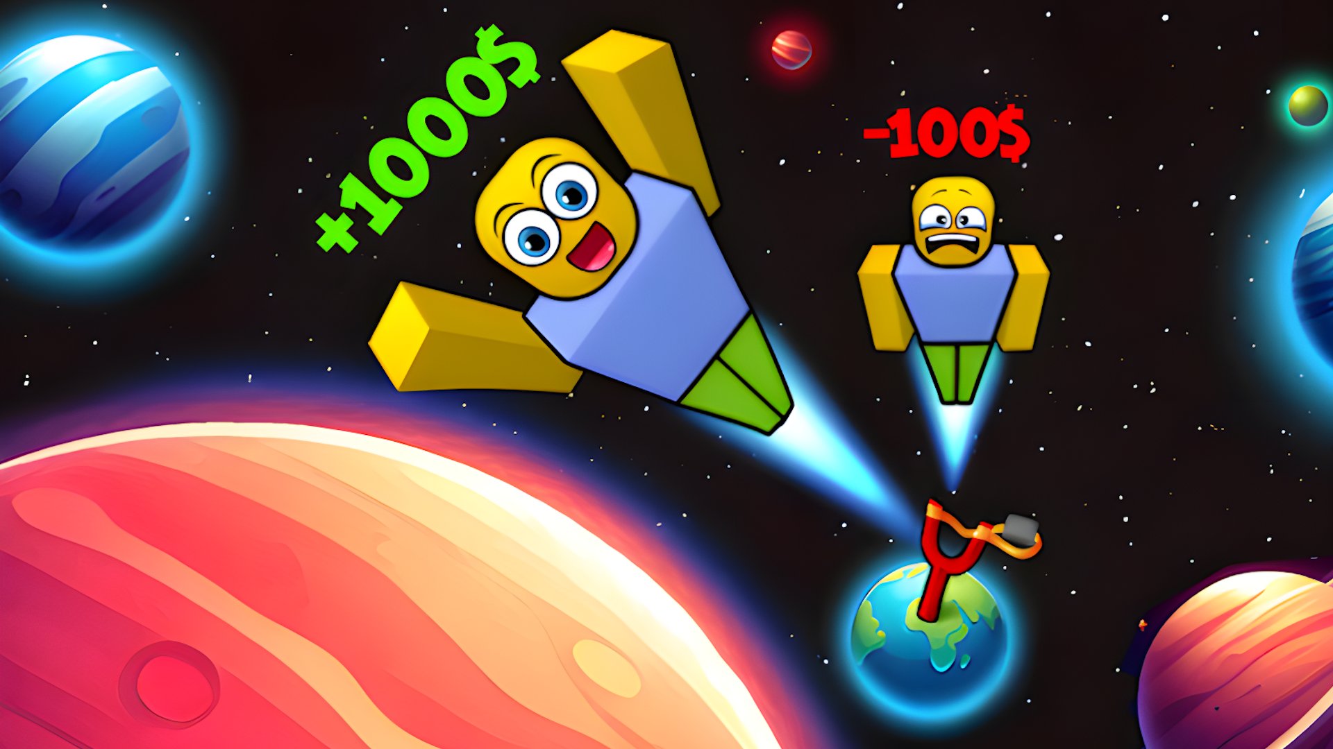 Obby: +1 to Spaceflight Altitude - Game Screenshot