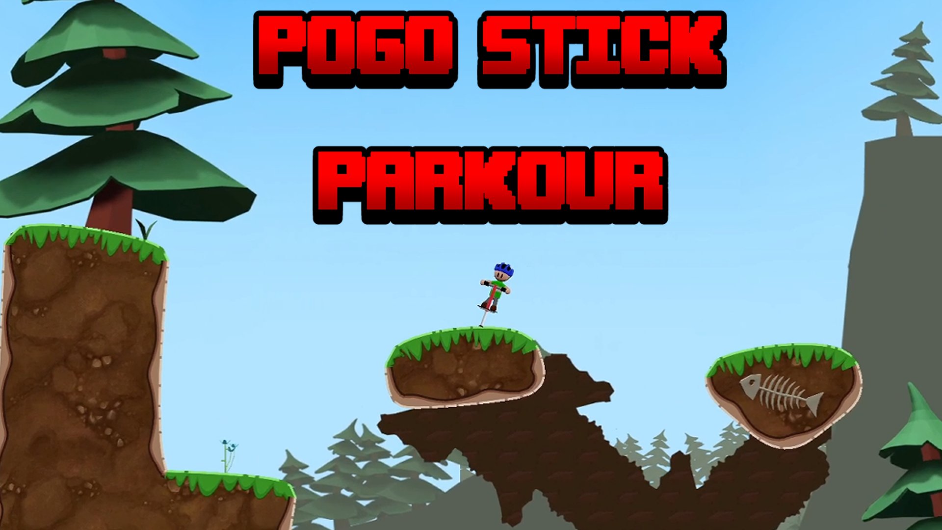 Pogo Stick Parkour: Rage Game - Game Screenshot