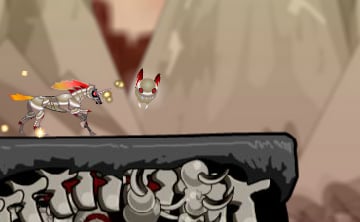 Robot Unicorn Attack: Heavy Metal - Game Screenshot